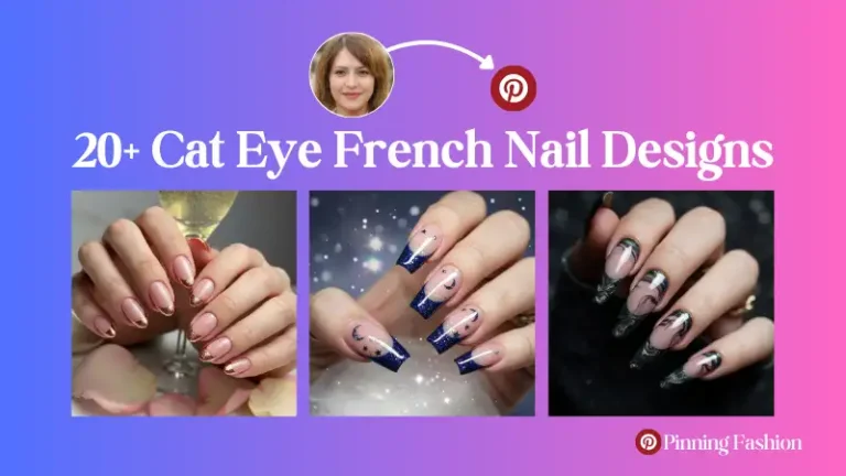 Cat Eye French Nail Designs