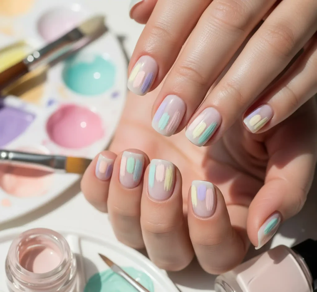 Pastel Swipe