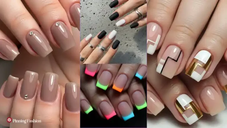 Short Square Nails
